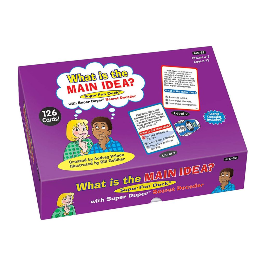 what-is-the-main-idea-super-fun-deck-assistive-technology