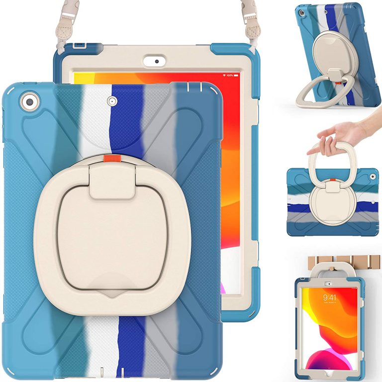 BRAECN iPad Case with Shoulder Strap Assistive Technology