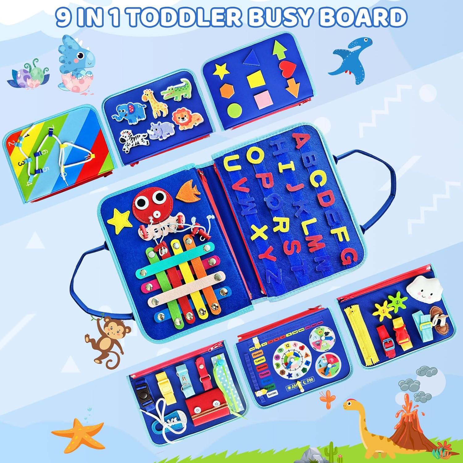 Lightweight Toddler Busy Board - Image 2