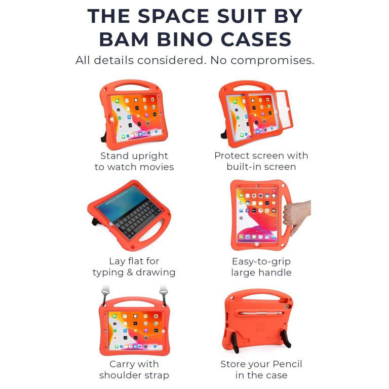 Bam Bino Space Suit Rugged Case for iPad Assistive Technology