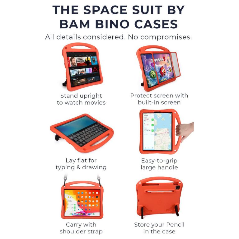 Bam Bino Space Suit Rugged Case for iPad Assistive Technology