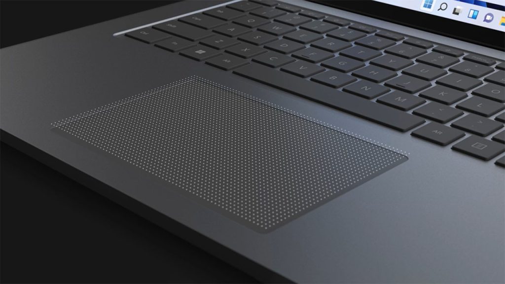 precision haptic touchpad