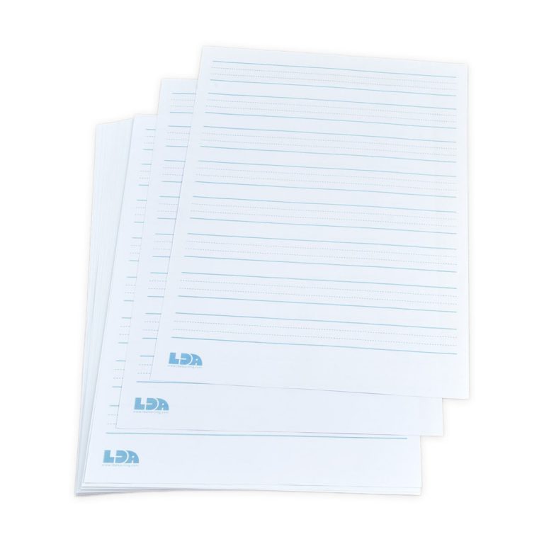 Raised Line Paper (Pack of 50) - Assistive Technology