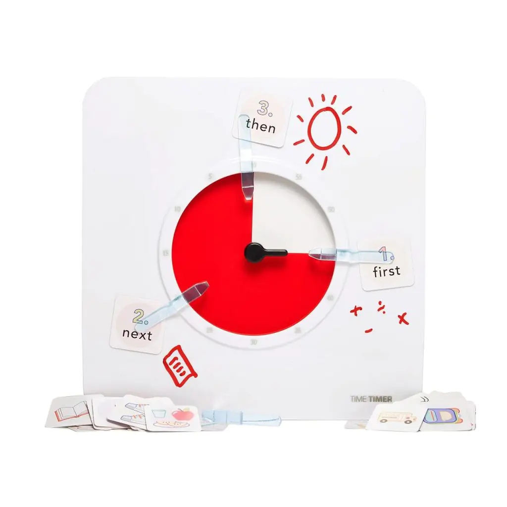 Time Timer - Original 8" with Visual Scheduler