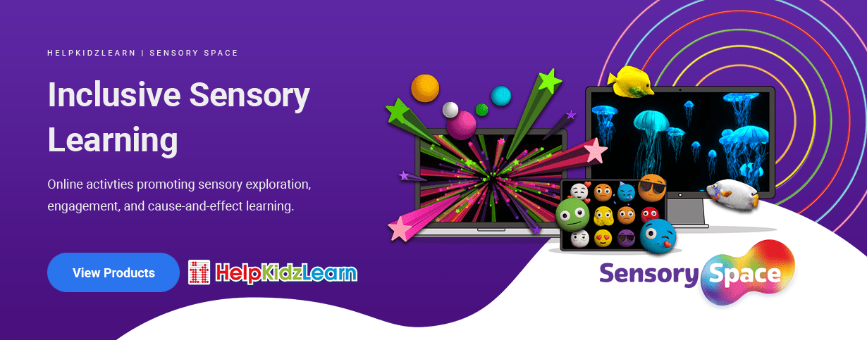Online activties promoting sensory exploration, engagement, and cause-and-effect learning.