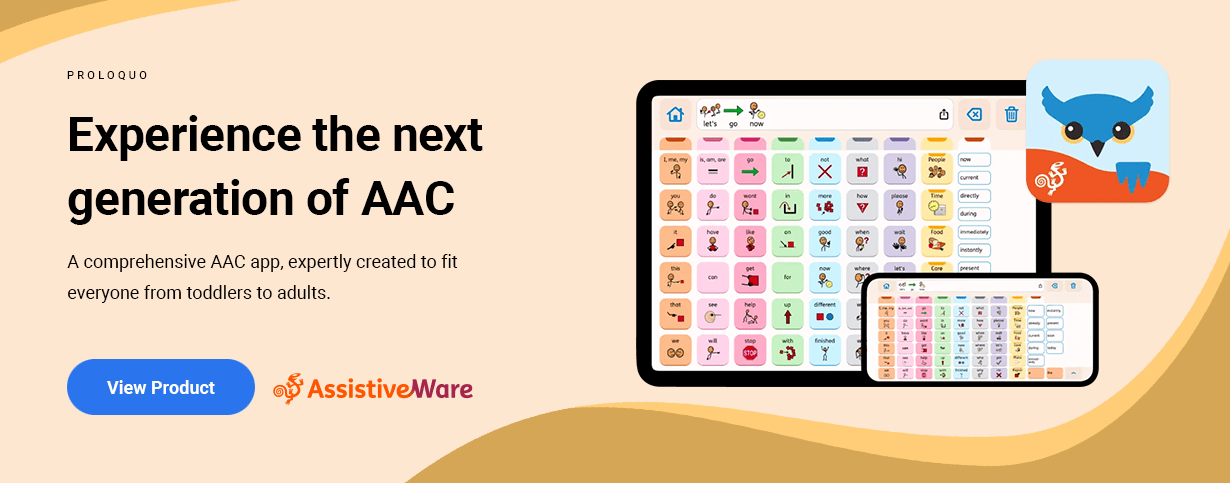 A comprehensive AAC app, expertly created to fit everyone from toddlers to adults.