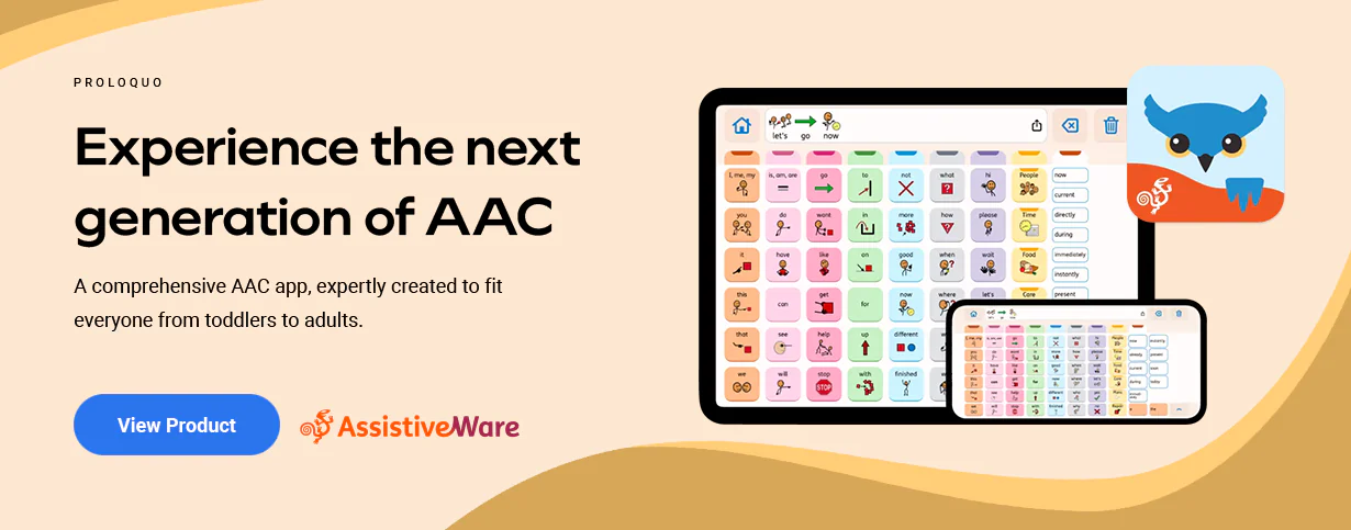 A comprehensive AAC app, expertly created to fit everyone from toddlers to adults.